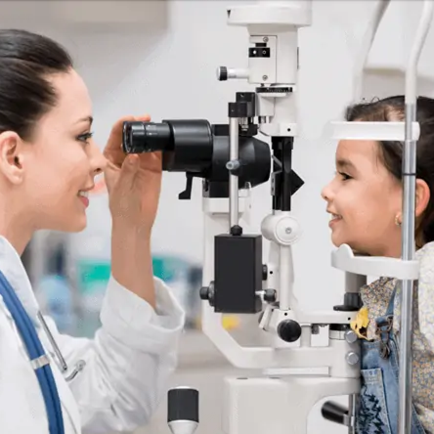 pediatric eye exam in East